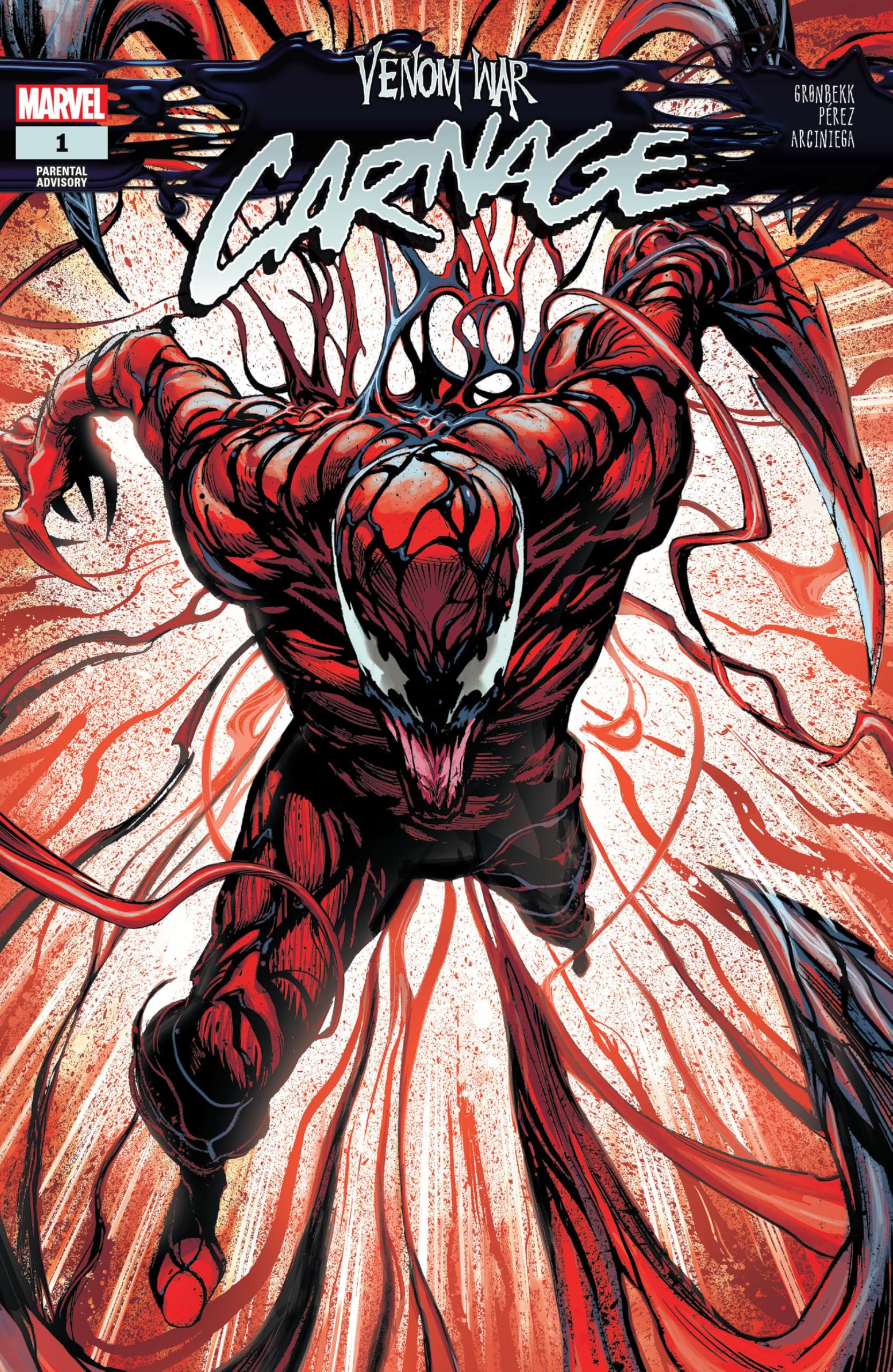 cover Venom War: Carnage #1
